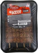 Brochettes de boeuf haché à la mexicaine x 4