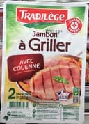 Jambon à griller 2 tranches