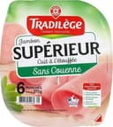 Jambon supérieur découenné dégraissé 6 tranches