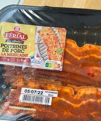 Poitrine Mexicaine Ferial x6
