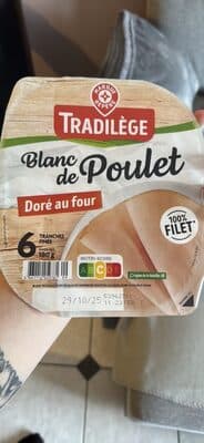 Blanc de poulet 6 tranches