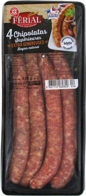 Chipolatas dégustation 'longues' x 4