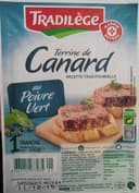 Terrine de Canard au Poivre Vert