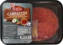 Carpaccio de boeuf et sa marinadehuile de noisette / vinaigre balsamique 18 tranches