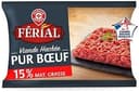 Viande hachée pur boeuf 15% mat gr