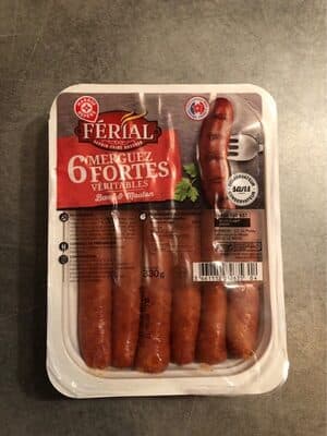 Merguez forte x 6