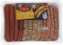 Assortiment : 4 chipolatas + 4 chipolatas aux herbes + 4 merguez