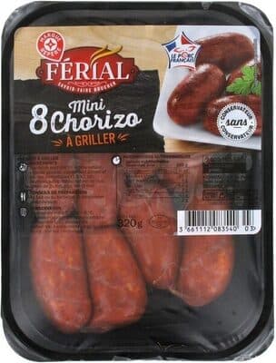Mini chorizo x 8