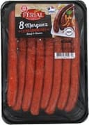 Merguez dégustation 'longues' x 8