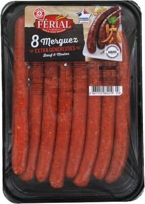 Merguez dégustation 'longues' x 8