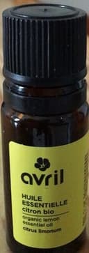 Huile essentielle citron bio