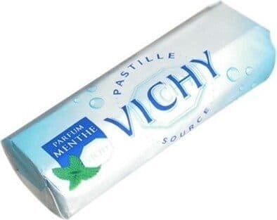 Pastille vichy sans sucre - Parfum menthe
