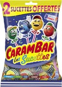 Carambar Les Sucettes Citron Cola Caramel Fraise