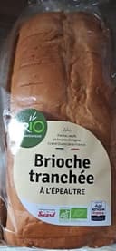 brioche tranchée