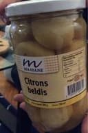 Citrons beldis casher