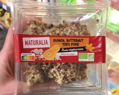 Quinoa butternut tofu fumé