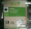 Penne mozzarella roquette et capres