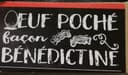 Œuf poché façon bénédictine