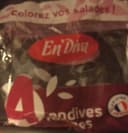 4 endives rouges