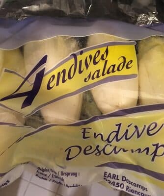 4 endives salade