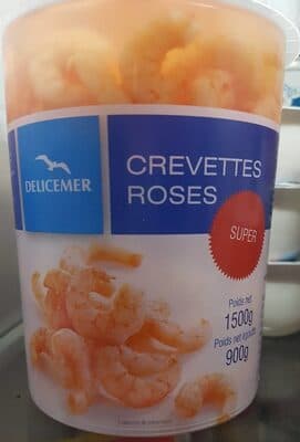 Crevettes roses