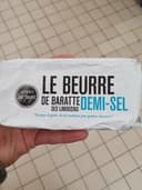 Beurre de baratte demi-sel des Limousins