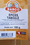 Épices taboulé