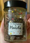 Arachide enrobee de chocolat noir