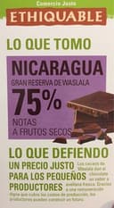 Chocolate negro cacao de nicaragua de gran reserva