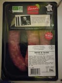  saucisse de Toulouse bio