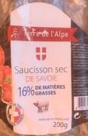Saucisson sec de savoir