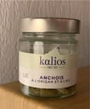 Anchois à l’origan et à l’ail