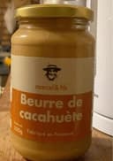 Beurre de cacahuète
