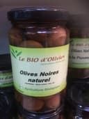 Olives noires au naturel