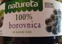 100% Borovnica Natureta