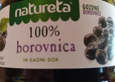 100% Borovnica Natureta