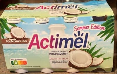 Actimel noix de coco