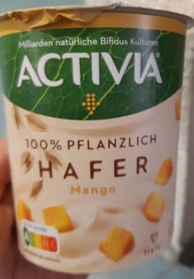 100% Pflanzlich Hafer Mango