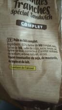 pain de mie grandes tranches