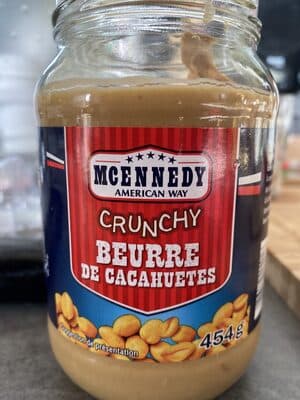 Beurre de cacahuètes croustillant