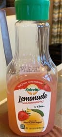 Lemonade with strawberry