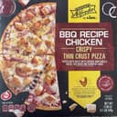 BBQ Recipe Chicken Crispy Thin Crust Pizza
