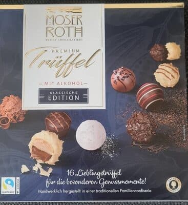 Premium-Trüffe mit Alkohol - Klassische Edition