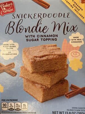 Blondie Mix, Snickerdoodle