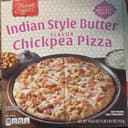 Indian Style Butter Flavor Chickpea Pizza