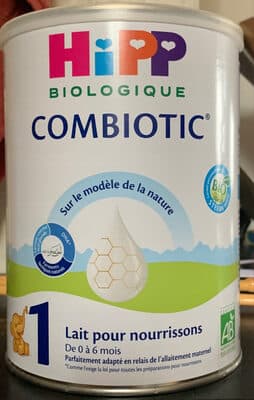 Lait bio en poudre Combiotic 1er âge dès la naissance