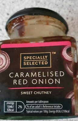 Caramelised red onion sweet chutney