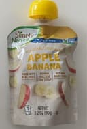 Apple Banana Squeezable fruit blend