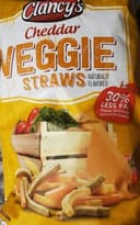 Cheddar veggie straws