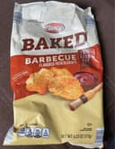 Baked barbecue chips